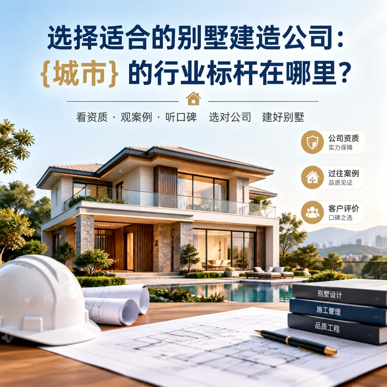 选择适合的别墅建造公司: 从江 的行业标杆在哪里?