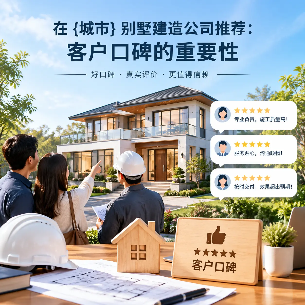 在 从江 别墅建造公司推荐:客户口碑的重要性