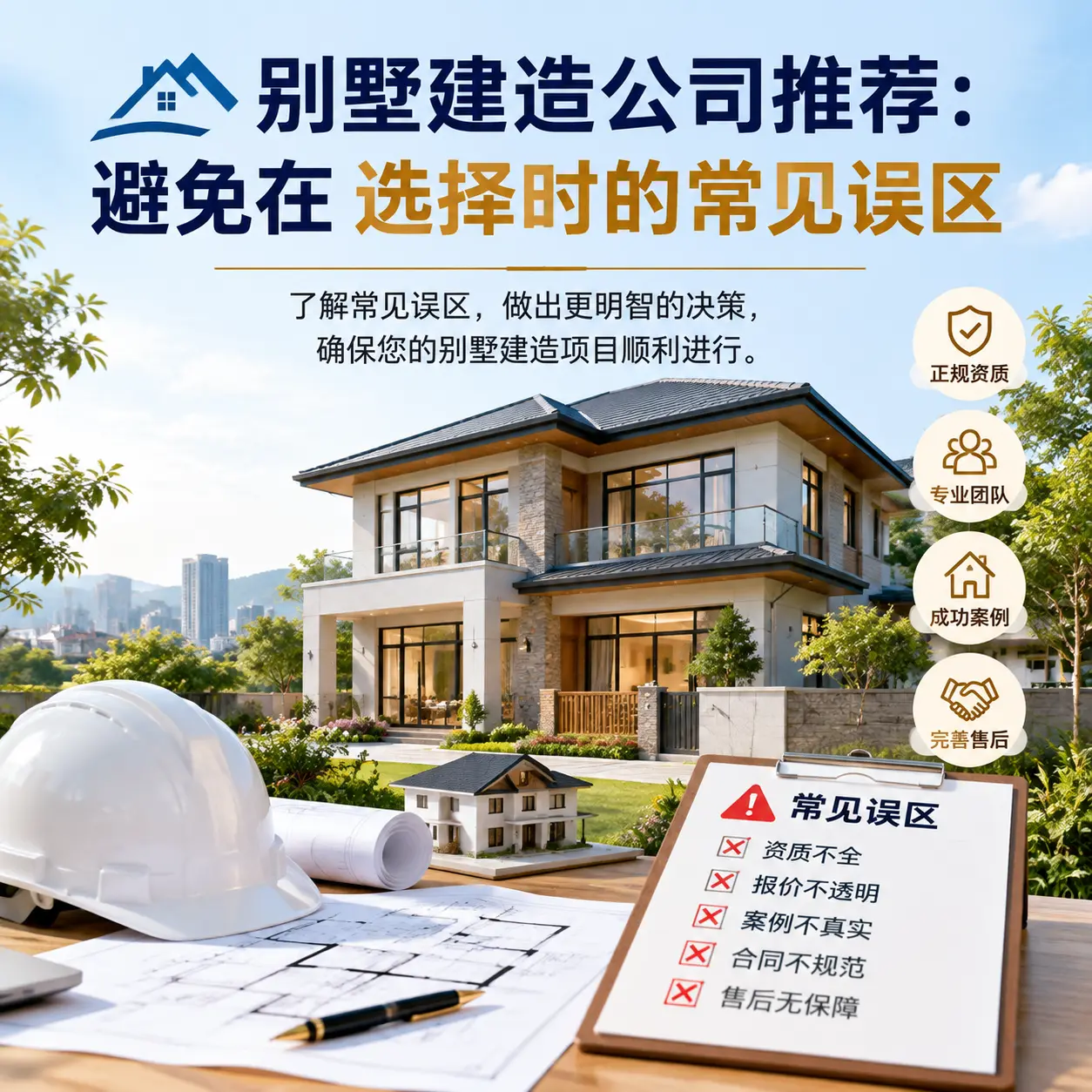 别墅建造公司推荐:避免在 从江 选择时的常见误区