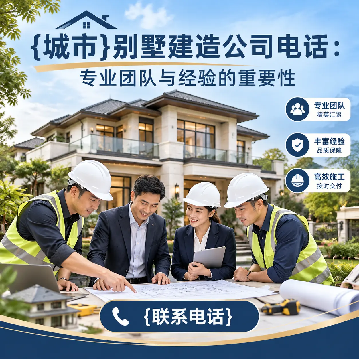 从江别墅建造公司电话：专业团队与经验的重要性