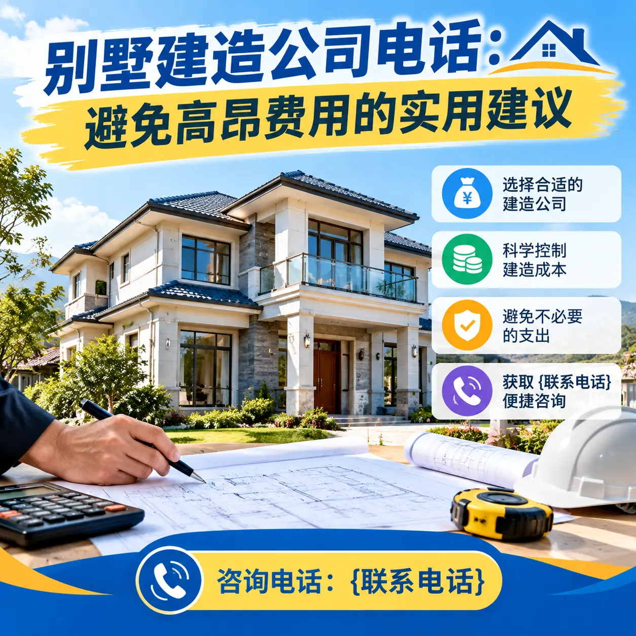 从江别墅建造公司电话：避免高昂费用的实用建议