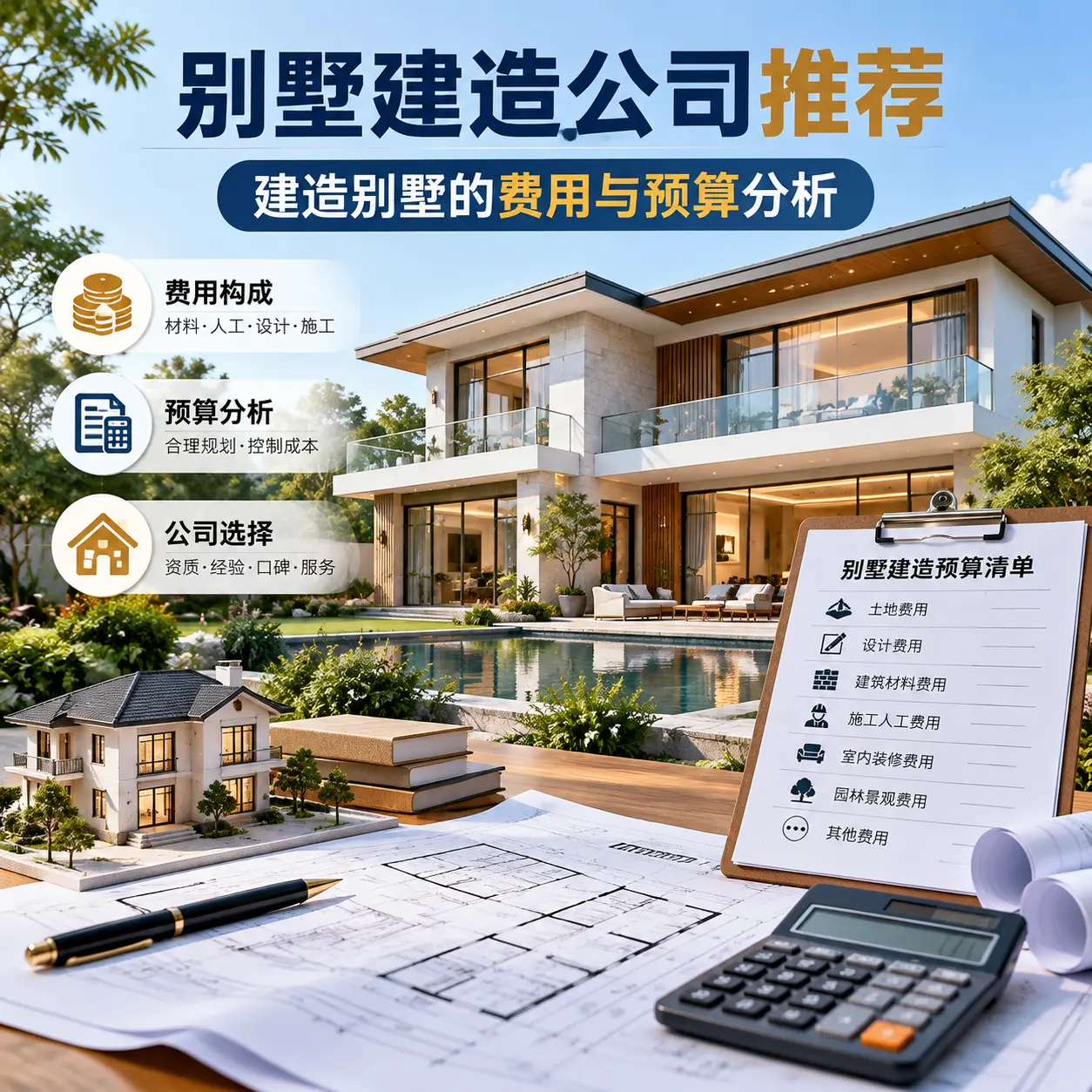 别墅建造公司推荐： 从江 建造别墅的费用与预算分析