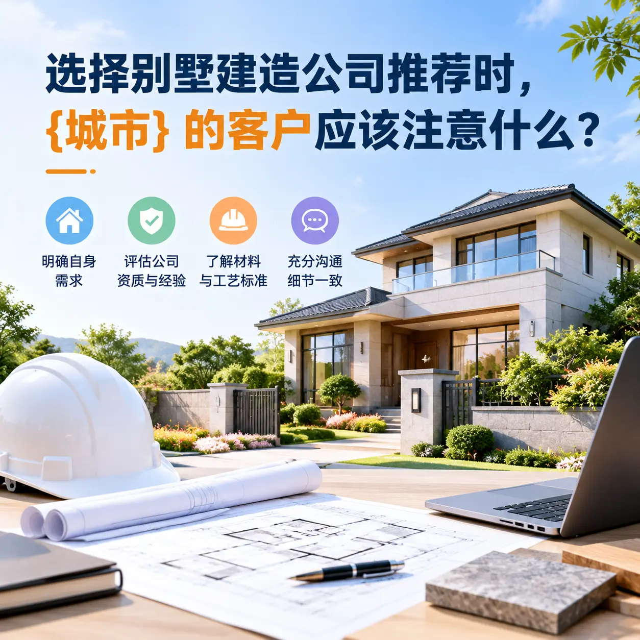 选择别墅建造公司推荐时,从江 的客户应该注意什么?