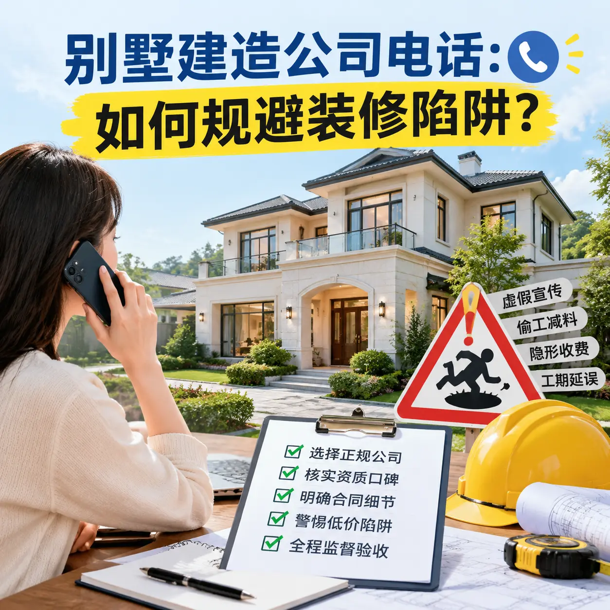 别墅建造公司电话：如何规避装修陷阱？