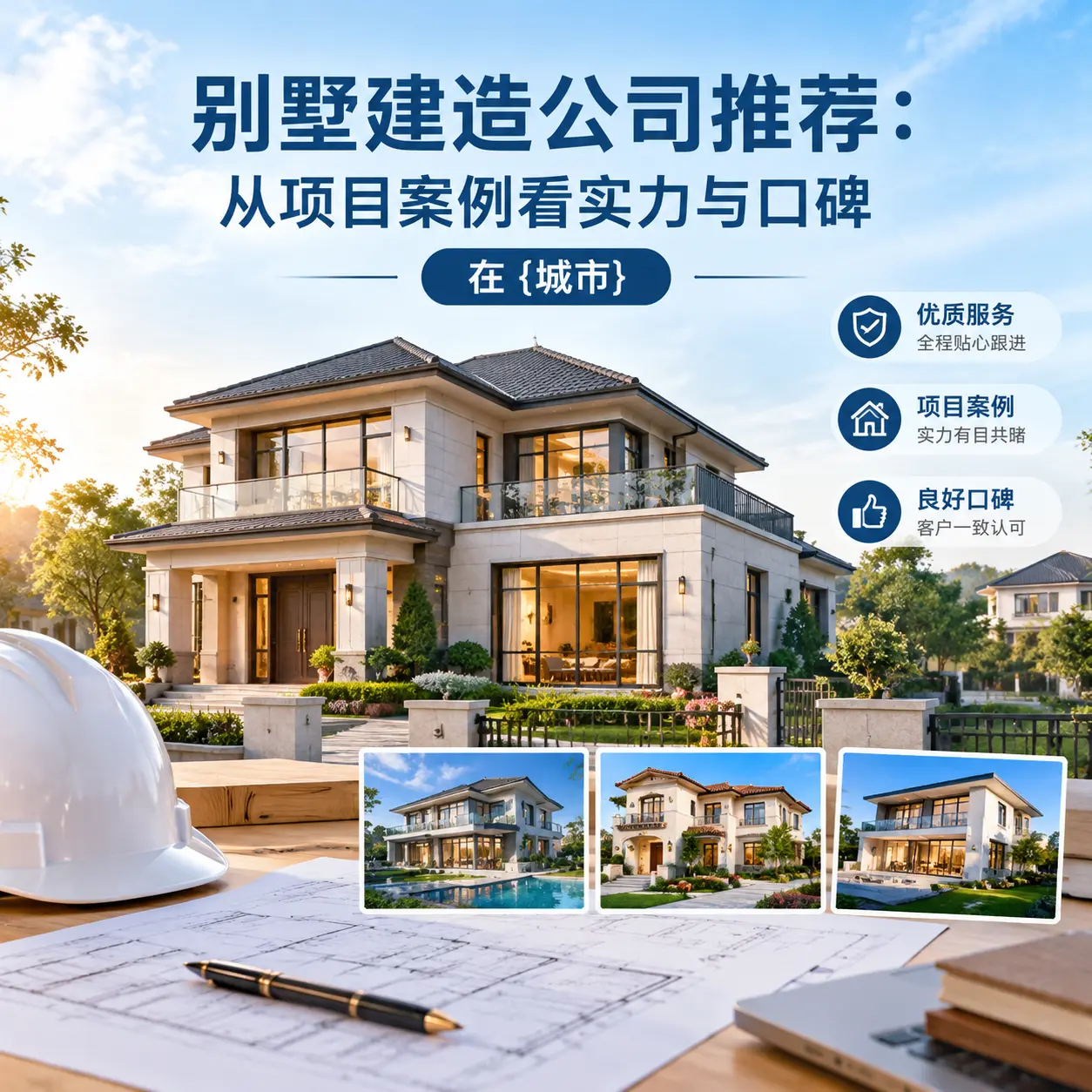 别墅建造公司推荐：从项目案例看实力与口碑在 从江