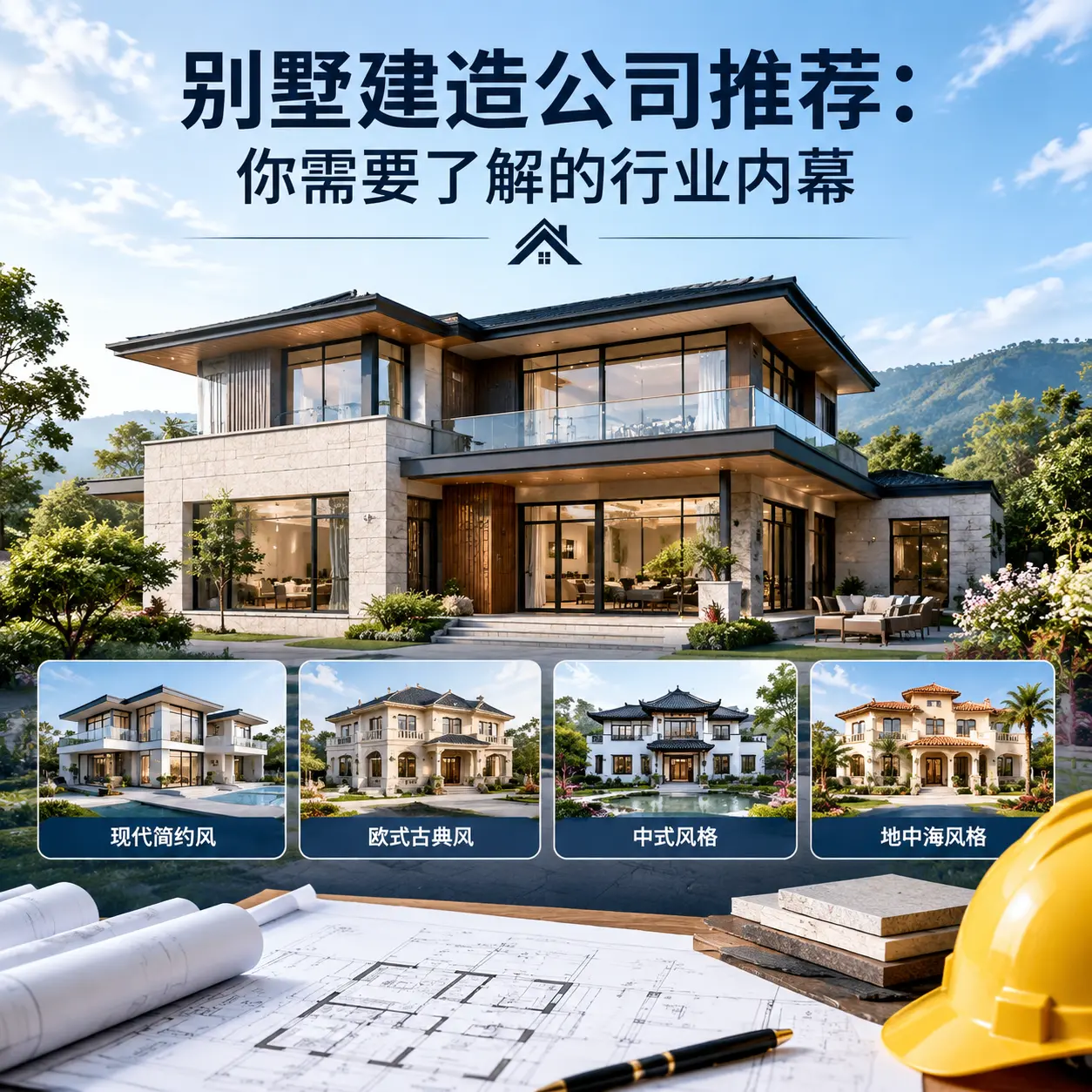从江 别墅建造公司推荐：你需要了解的行业内幕